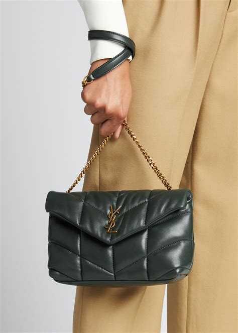 saint laurent loulou toy ysl puffer quilted lambskin crossbody bag|saint laurent ysl crossbody.